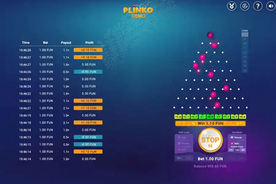 Plinko Demo